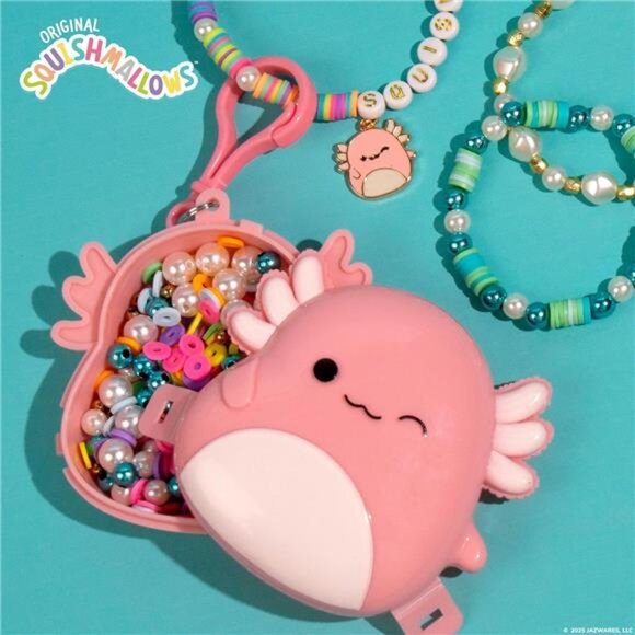 Squishmallows Bracelet Kit Friendship Charm DIY Jewelry Making Kit Gifts Girls B - Picture 2 of 8